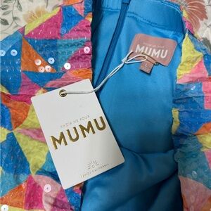 Show Me Your Mumu Colorful Sequin Maxi Dress